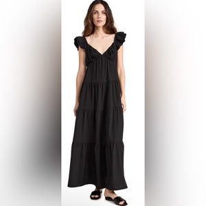 English Factory Black Maxi Dress